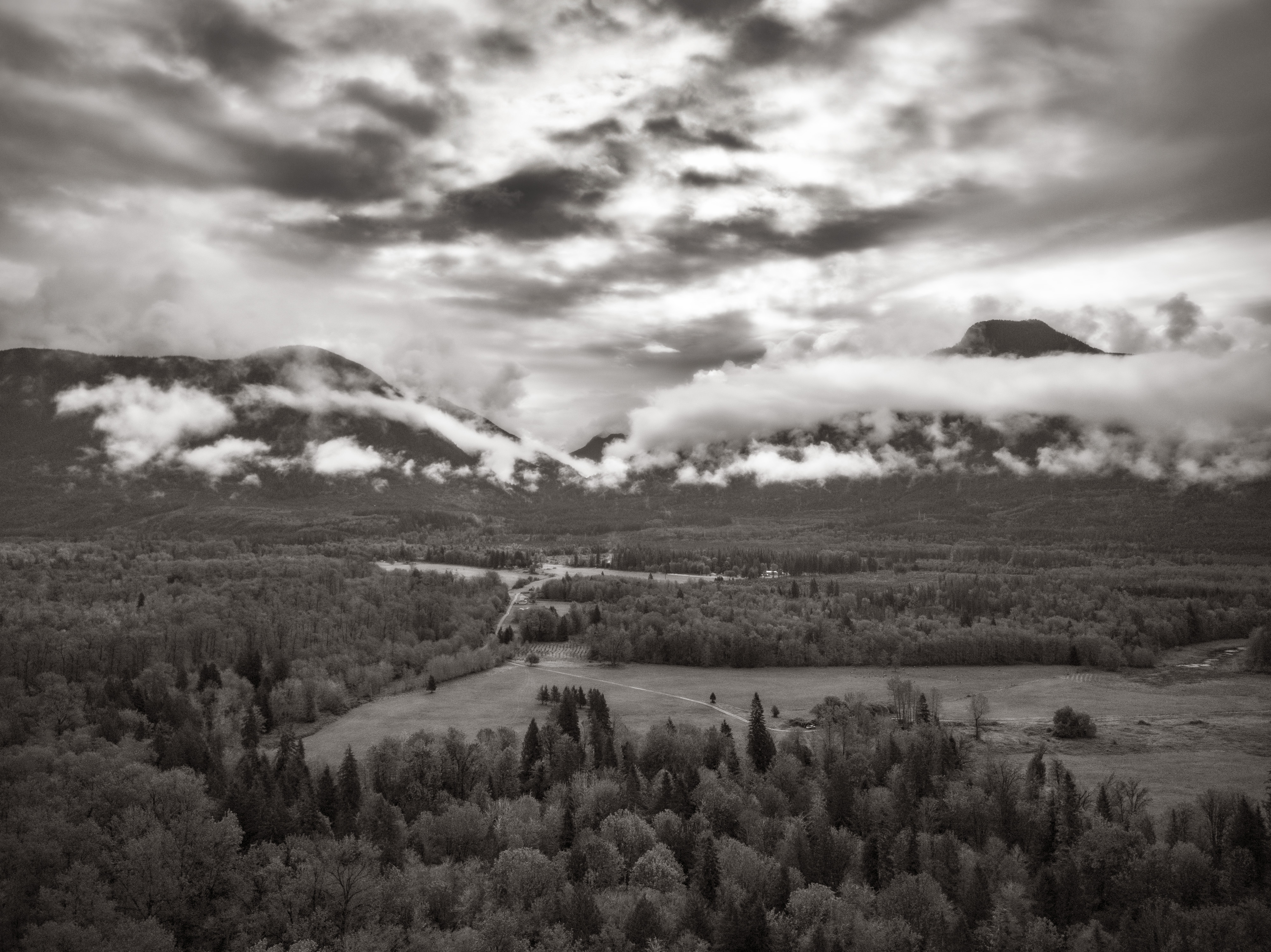 Overlooking the Skagit River